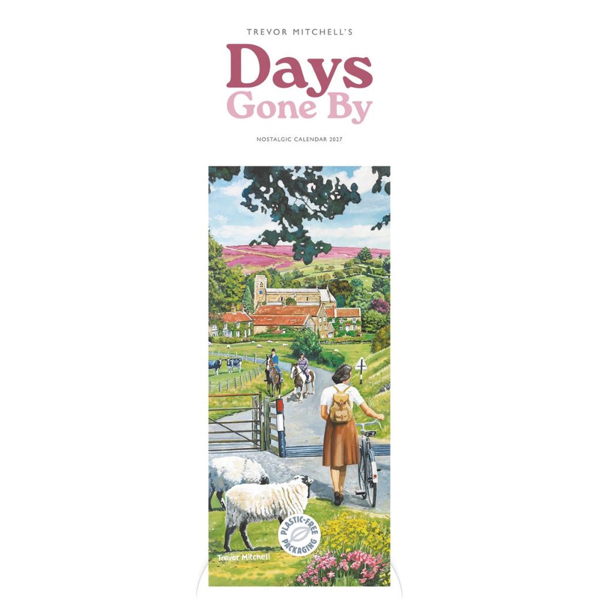 Otter House Days Gone By, Nostalgia by Trevor Mitchell Slim Calendar 2027