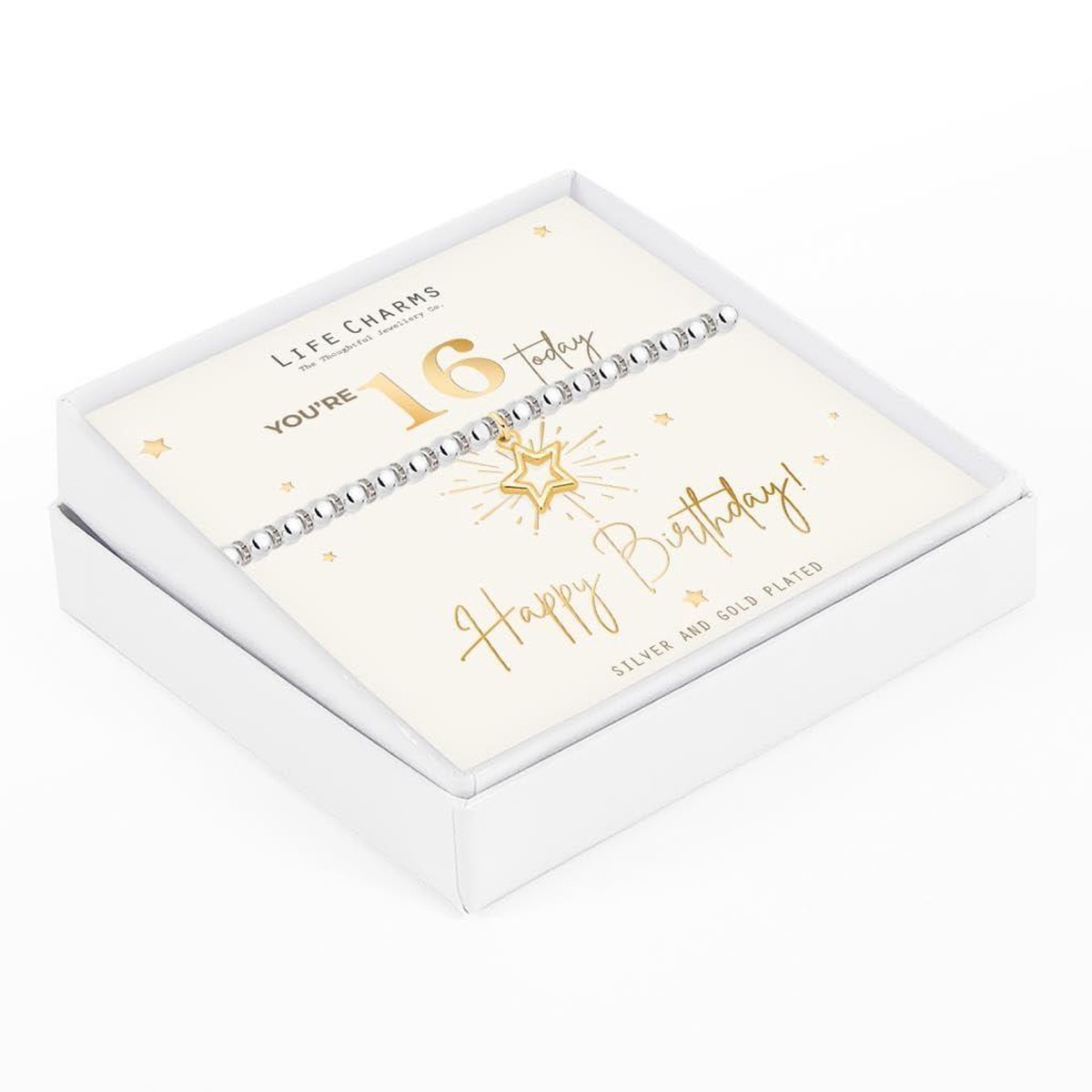 Life Charm 16th Birthday Bracelet